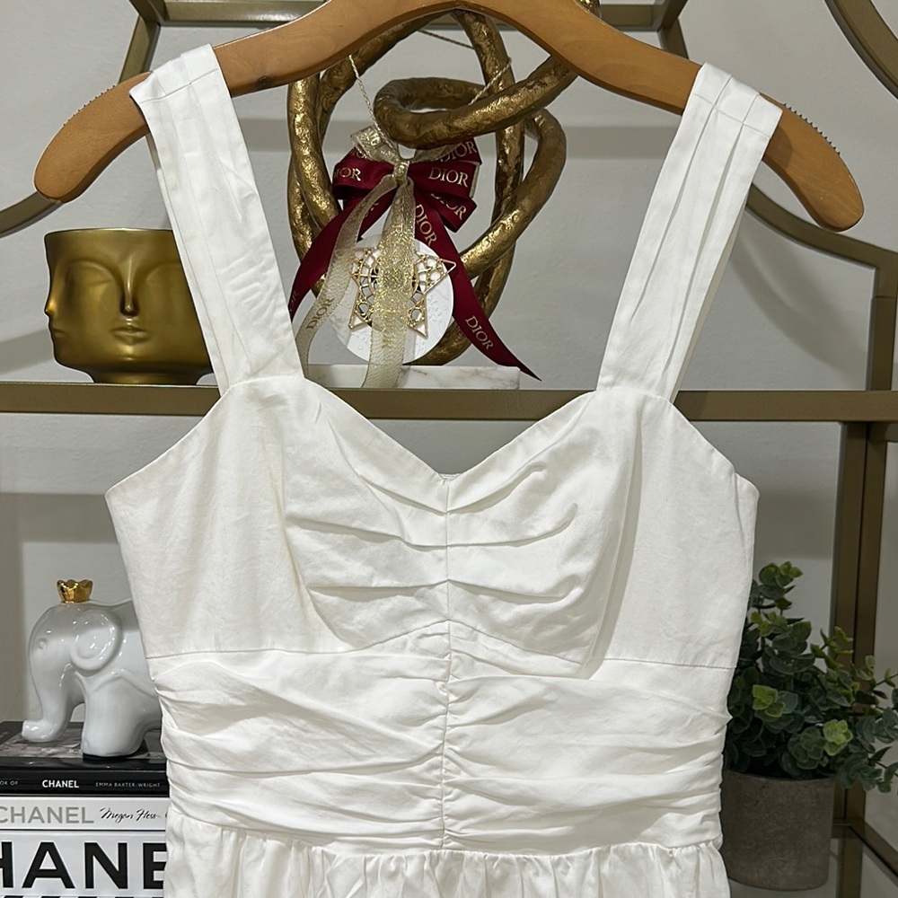 Little White Mini Dress - Picture 3 of 7